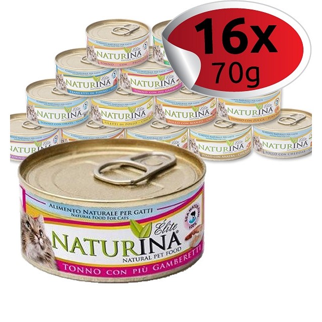 Naturina Elite saving package 16x 70g 